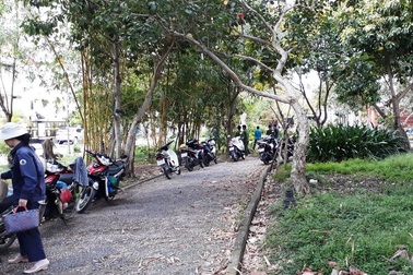 Bàng hoàng phát hiện thi thể bé sơ sinh phân hủy trong công viên