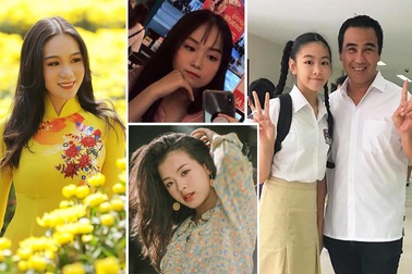 Điểm danh con gái sao Việt dậy thì xinh đẹp