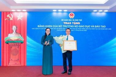 BITEX 3 lần được Bộ GD&ĐT ghi nhận vì những đóng góp cho giáo dục