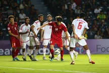 U23 Việt Nam bất phân thắng bại với U23 UAE