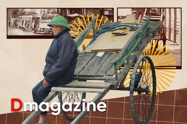 Người đàn ông kéo xe ba gác xuyên 2 thế kỷ ở thành phố Đỏ