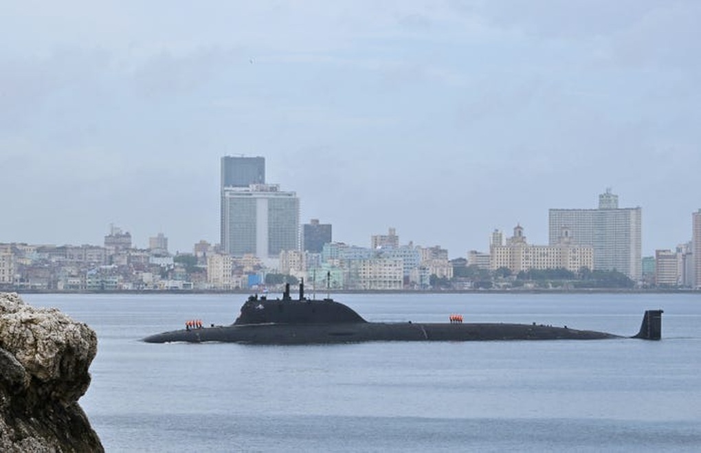 Tàu ngầm hạt nhân Mỹ đến sát Cuba khi tàu chiến Nga tới Havana - 1 Tàu ngầm hạt nhân Mỹ đến sát Cuba khi tàu chiến Nga tới Havana - 1