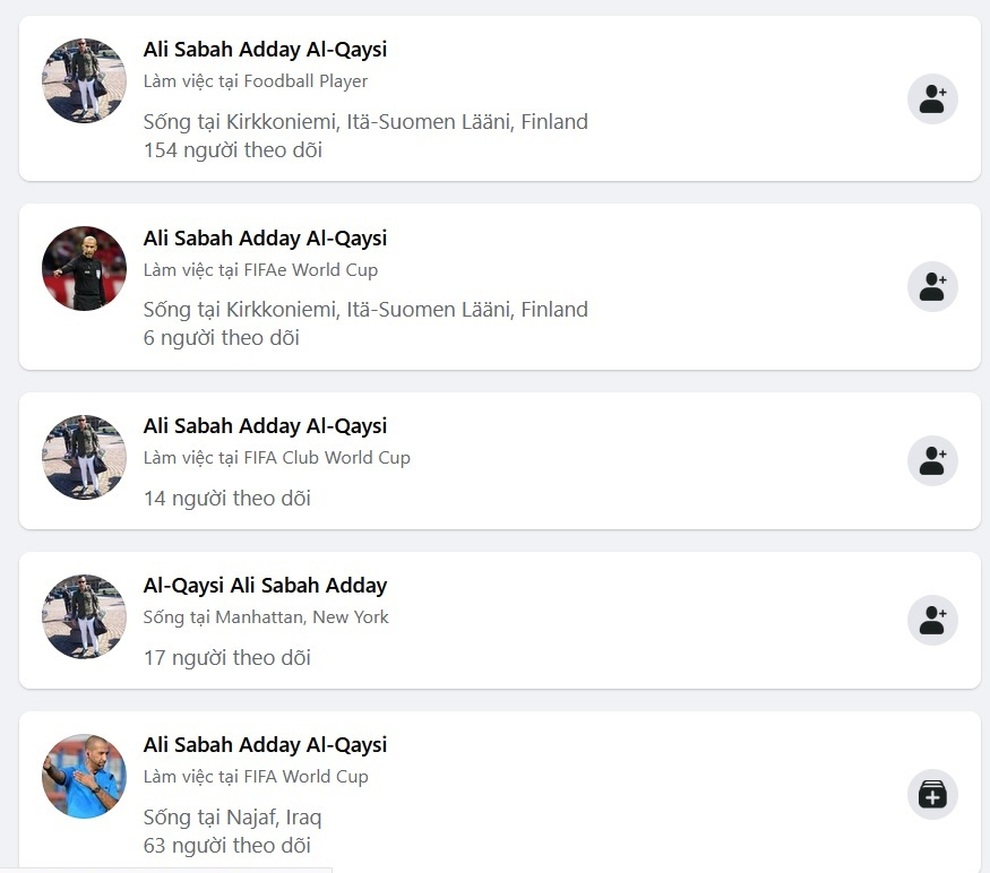 Dân mạng Việt đua nhau làm giả trang Facebook trọng tài chính người Iraq - 2 Dân mạng Việt đua nhau làm giả trang Facebook trọng tài chính người Iraq - 2