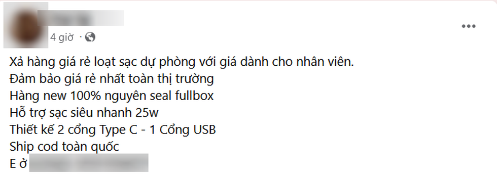 Nhiều lời chào mời mua hàng với giá rẻ trên mạng xã hội, có thể khiến nhiều người bị mắc lừa (Ảnh chụp màn hình). Nhiều lời chào mời mua hàng với giá rẻ trên mạng xã hội, có thể khiến nhiều người bị mắc lừa (Ảnh chụp màn hình).