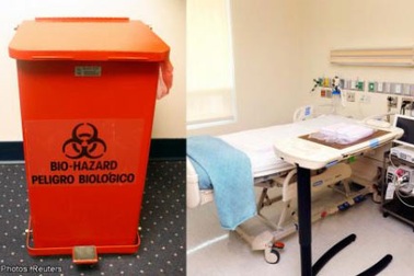 Các bệnh viện Mỹ chưa sẵn sàng xử lý rác thải Ebola