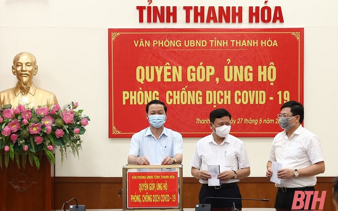 Chủ tịch tỉnh Thanh Hóa kêu gọi người dân chung tay ủng hộ phòng, chống Covid-19