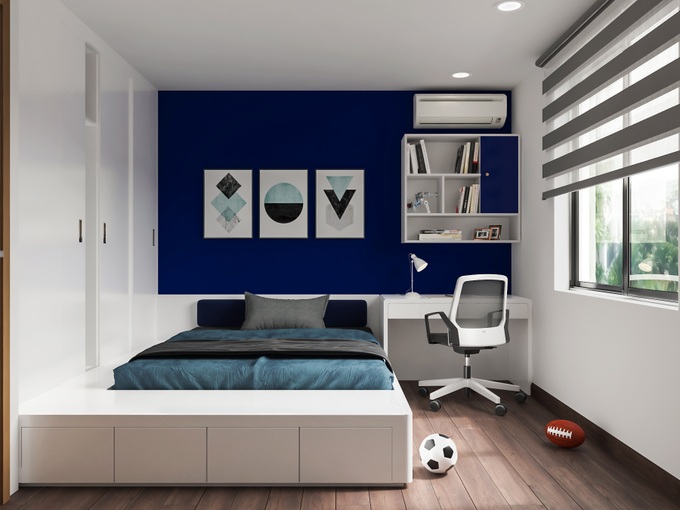 Ngỡ ngàng với diện mạo mới của căn hộ chung cư 100m² ở Ecolifety Tây Hồ sau khi được kiến trúc sư tư vấn cải tạo với chi phí 187 triệu - Ảnh 10. Ngỡ ngàng với diện mạo mới của căn hộ chung cư 100m² ở Ecolifety Tây Hồ sau khi được kiến trúc sư tư vấn cải tạo với chi phí 187 triệu - Ảnh 10.
