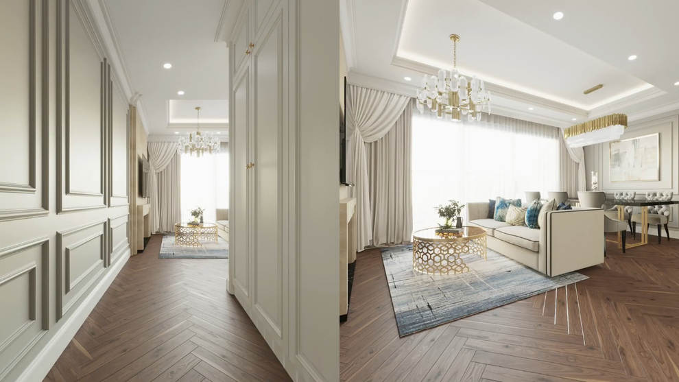 3 mẹo thiết kế nội thất giúp căn hộ chung cư trở nên thoáng đãng, dễ thở - 1 3 mẹo thiết kế nội thất giúp căn hộ chung cư trở nên thoáng đãng, dễ thở - 1