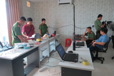 Bắt nhóm đối tượng quốc tịch Trung Quốc sử dụng công nghệ cao để lừa đảo