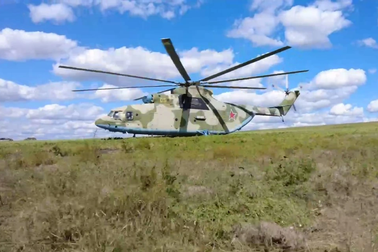 Siêu trực thăng của Nga lập cầu hàng không chi viện cho Kharkov