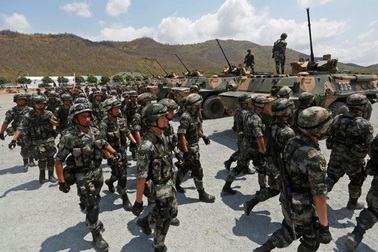 Trung Quốc và Campuchia tập trận chung