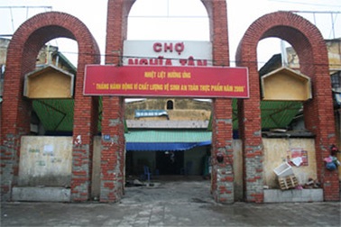 Tiểu thương phản đối, dự án chợ Nghĩa Tân tạm dừng